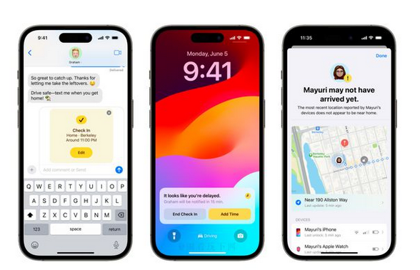 安陆安陆苹果维修站分享如何在iPhone上使用平安确认功能