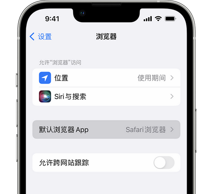 安陆苹果手机维修店分享如何在iPhone上设置默认浏览器 
