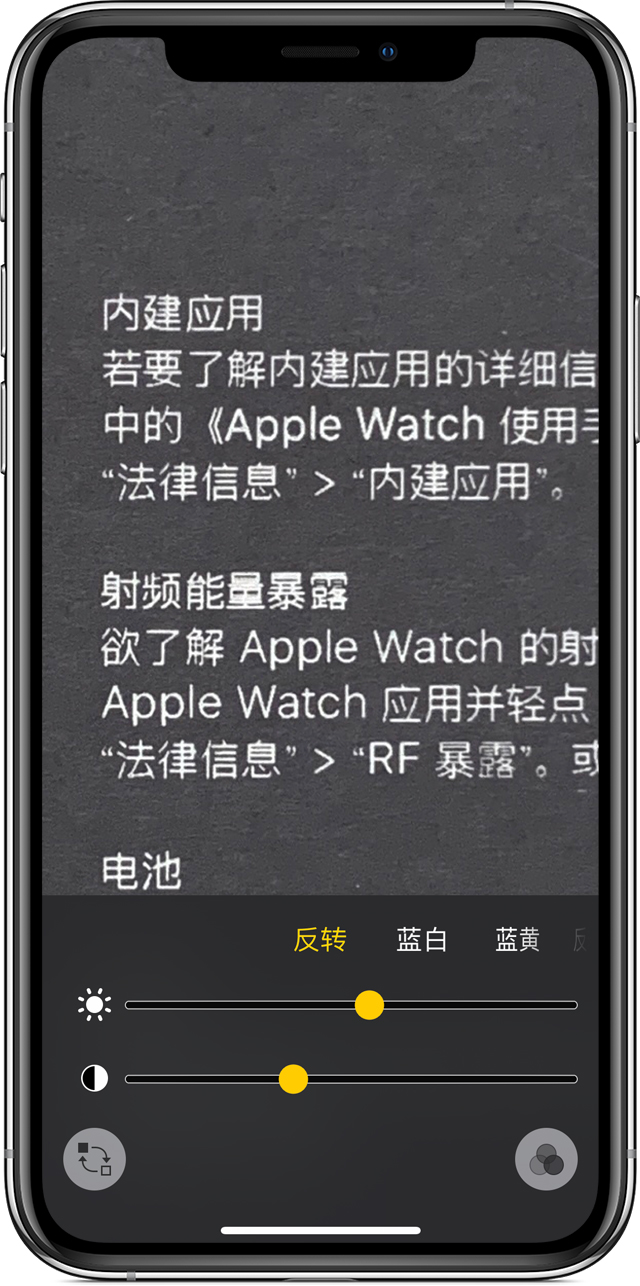 安陆苹果手机维修分享iPhone 小技巧：使用自带的放大器功能放大文字 
